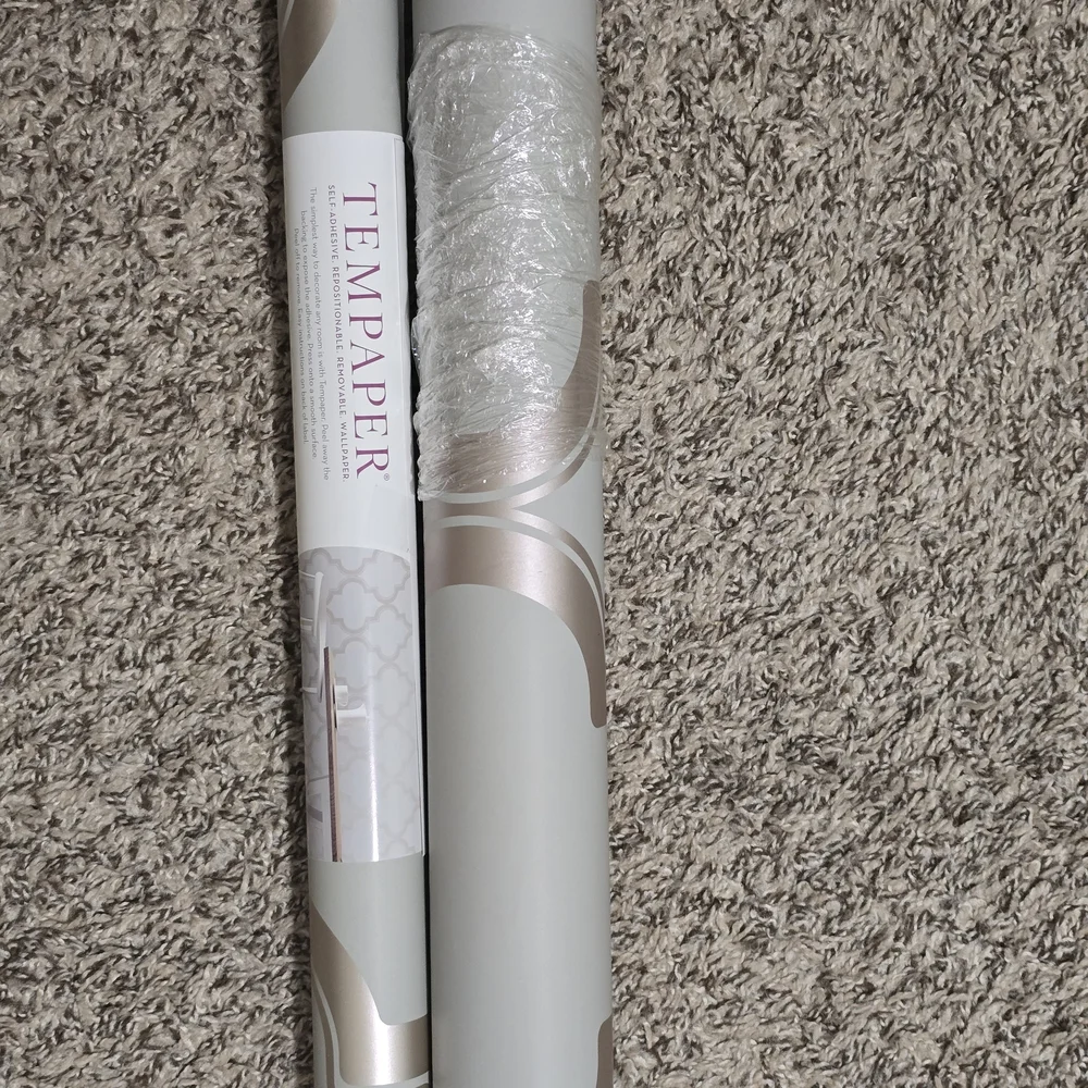 Tempaper Neutral Beige Textured Wallpaper Roll
